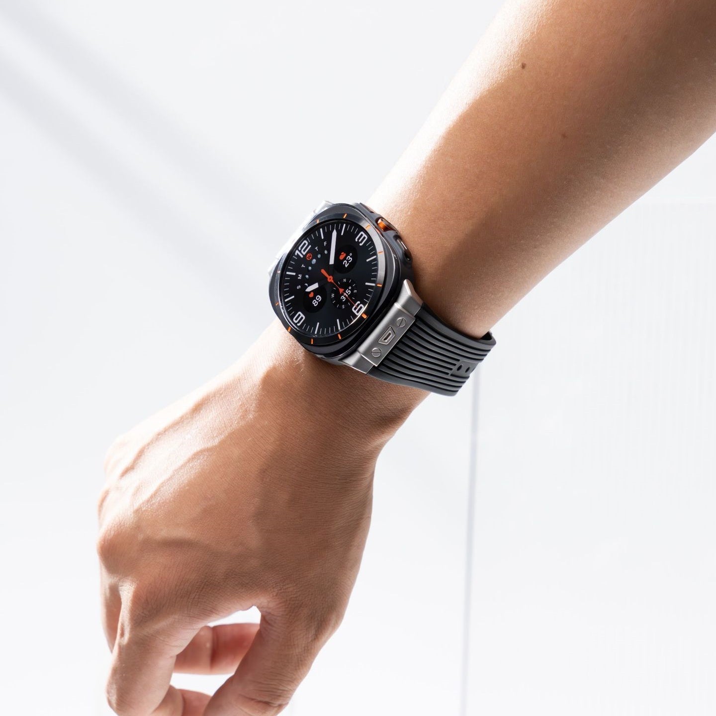 Mavero | Streamlined Silicone Strap For Samsung Watch Ultra
