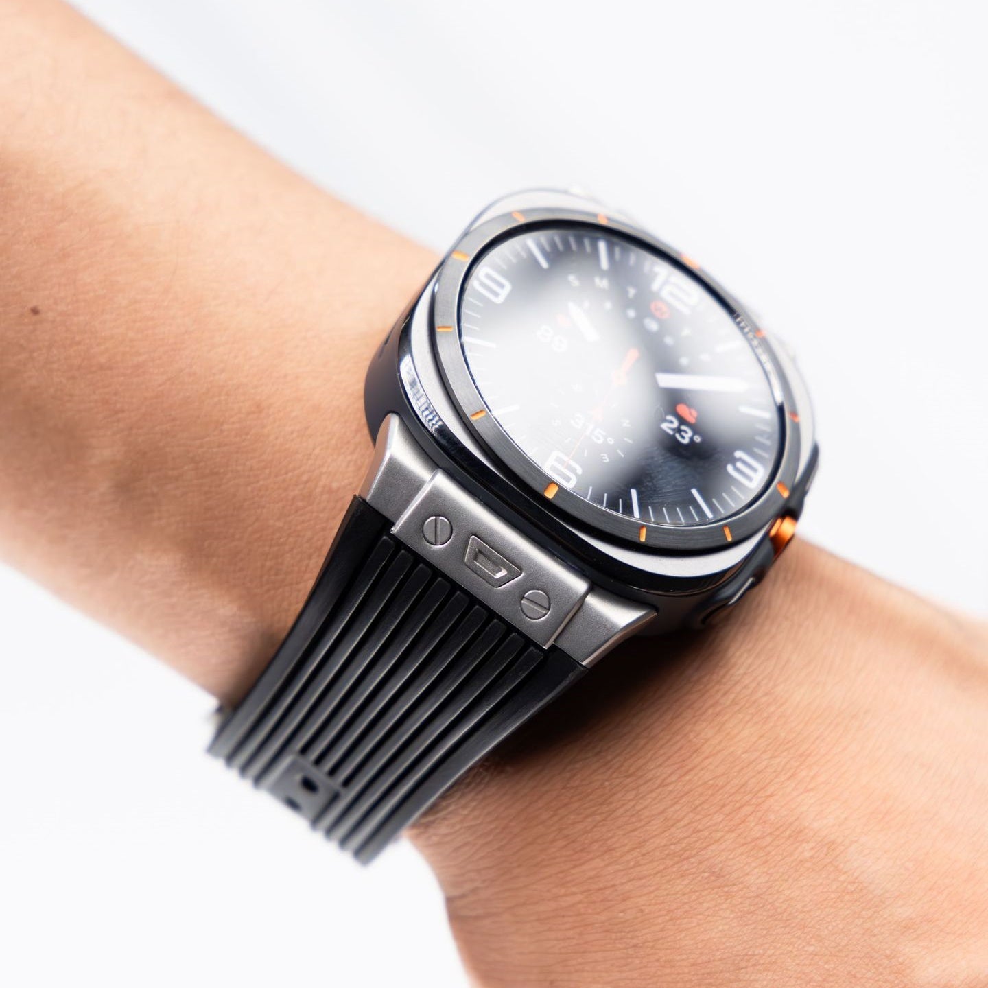 Mavero | Streamlined Silicone Strap For Samsung Watch Ultra