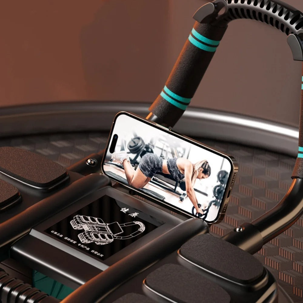 Skuggor FlexCore Automatic Rebound Ab Wheel With Elbow Pads