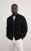 Men’s Ribbed Full-Zip Cardigan