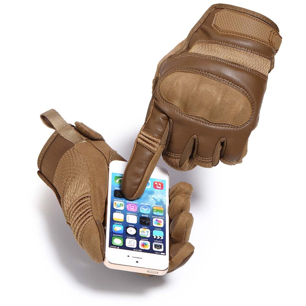 Skuggor Touchscreen Leather Gloves