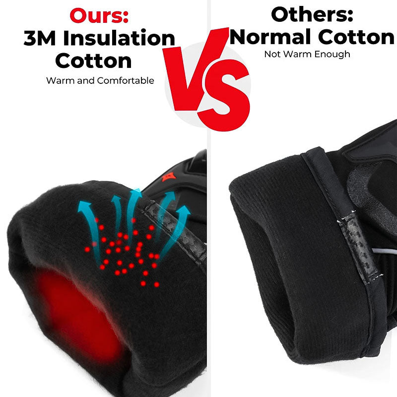 Skuggor Waterproof Winter Motorcycle Gloves | CE & 2KP Approved