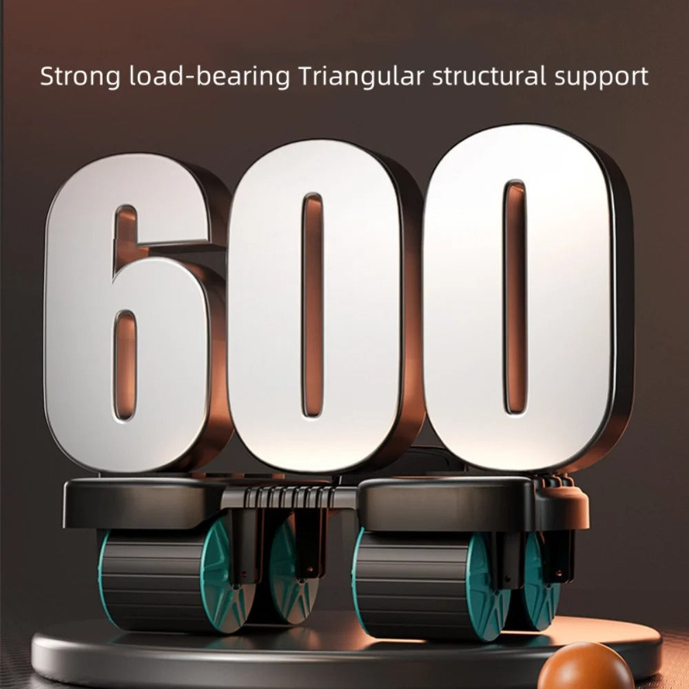 Skuggor FlexCore Automatic Rebound Ab Wheel With Elbow Pads