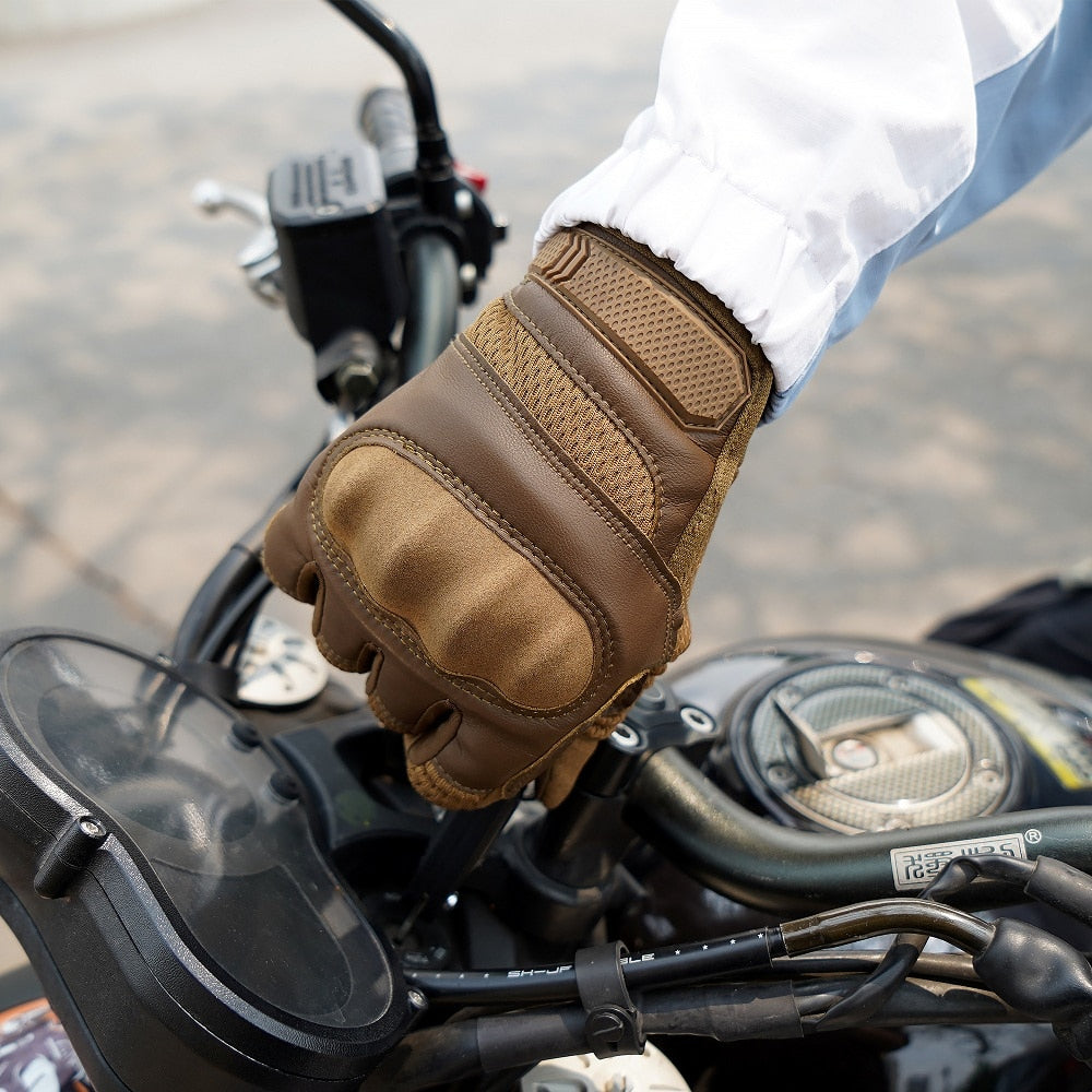 Skuggor Touchscreen Leather Gloves