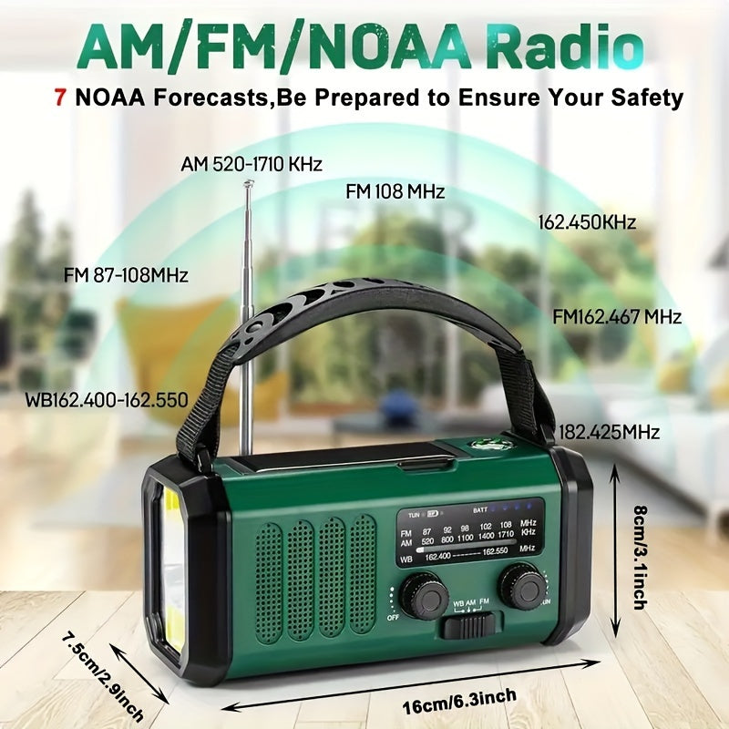 Skuggor Eco Friendly Emergency Radio With Various Functions