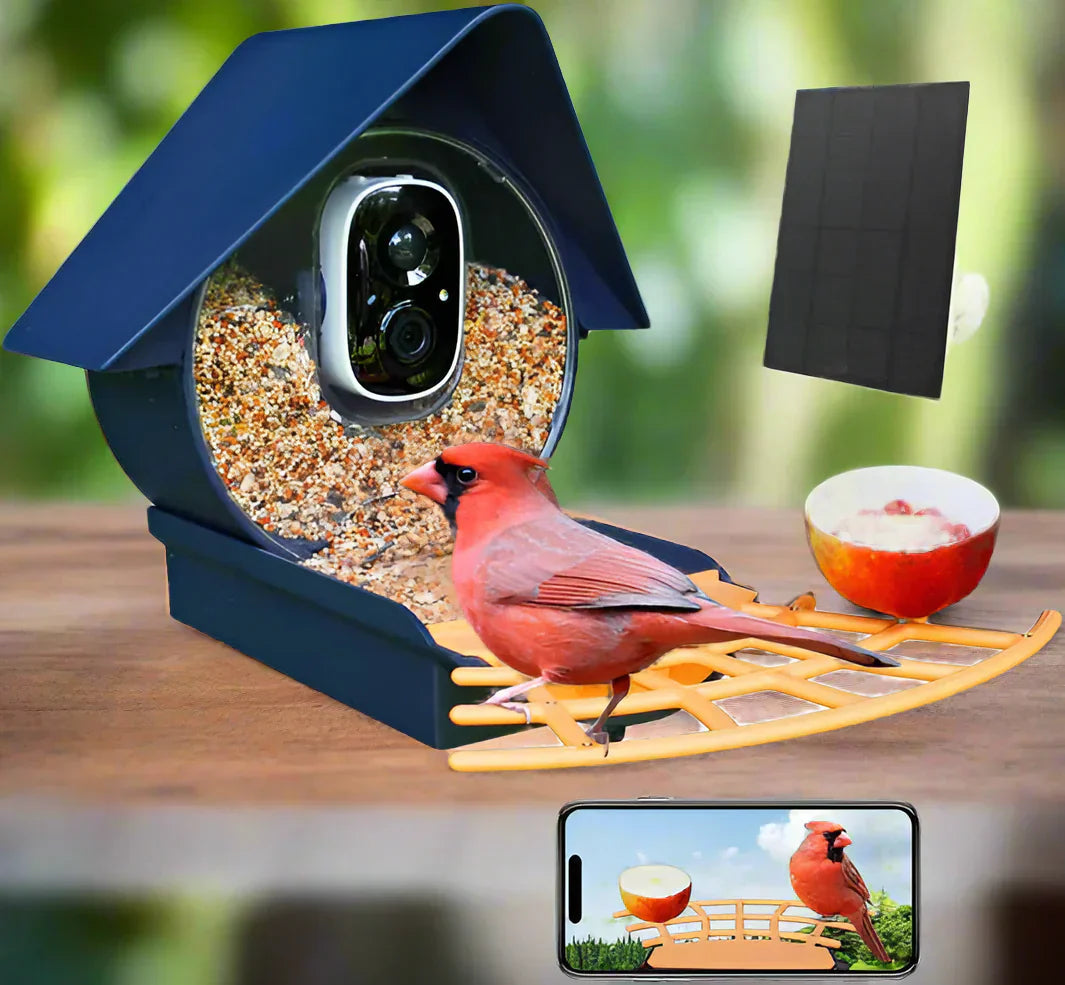 AveraEye AI-Powered Bird Feeder Camera With Night Vision