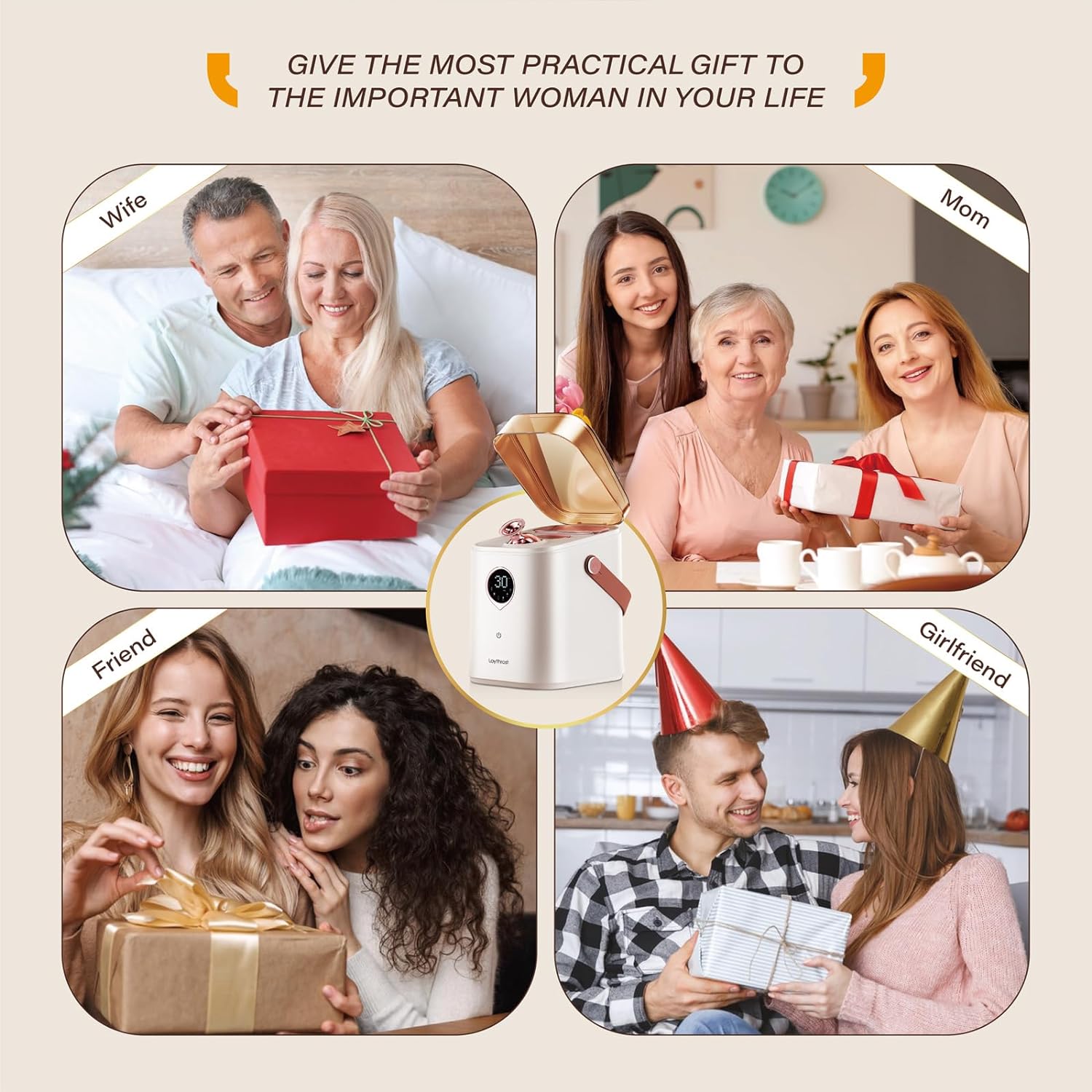 Skuggor Nova 6-in-1 Ionic Facial Steamer for Deep Skin Cleansing