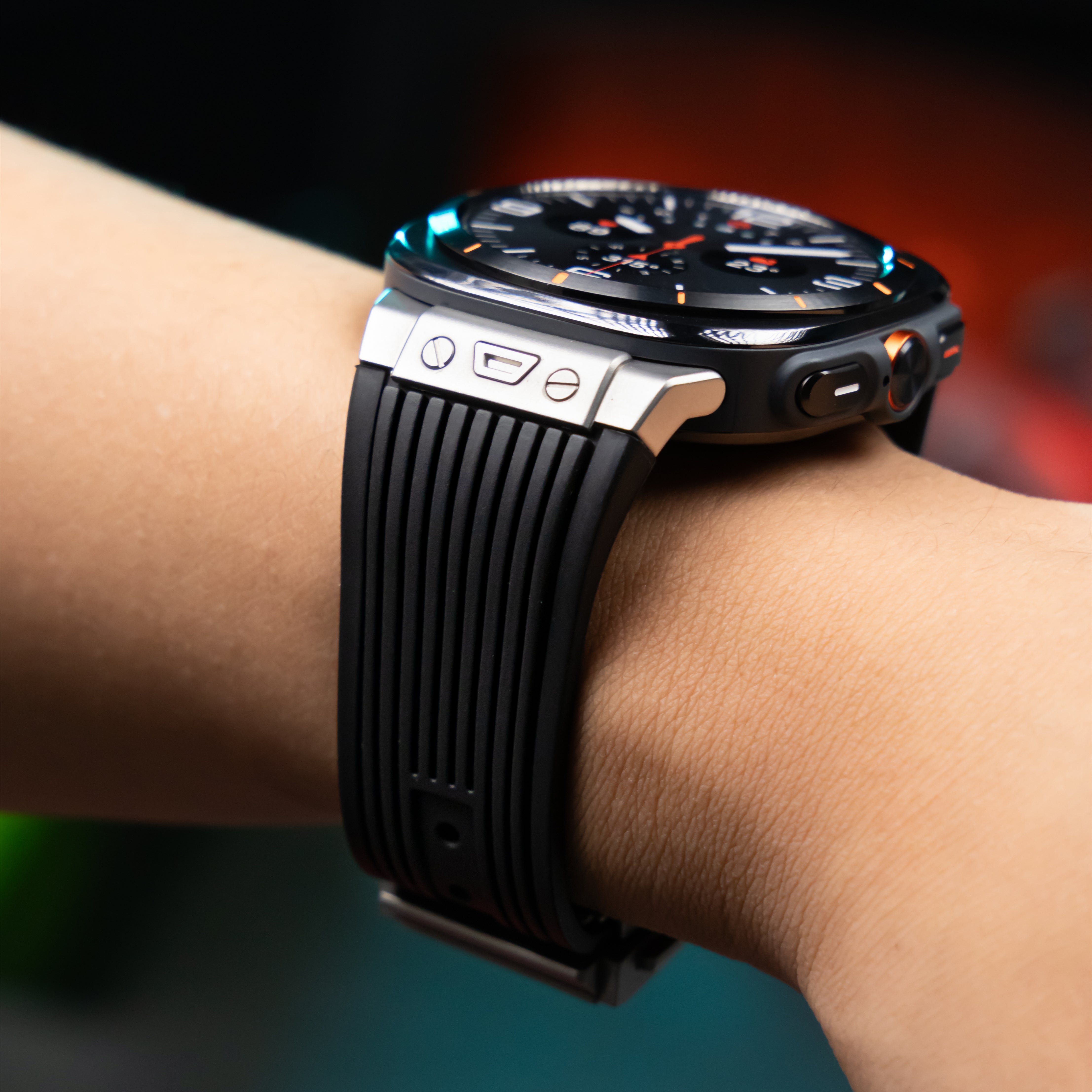 Mavero | Streamlined Silicone Strap For Samsung Watch Ultra