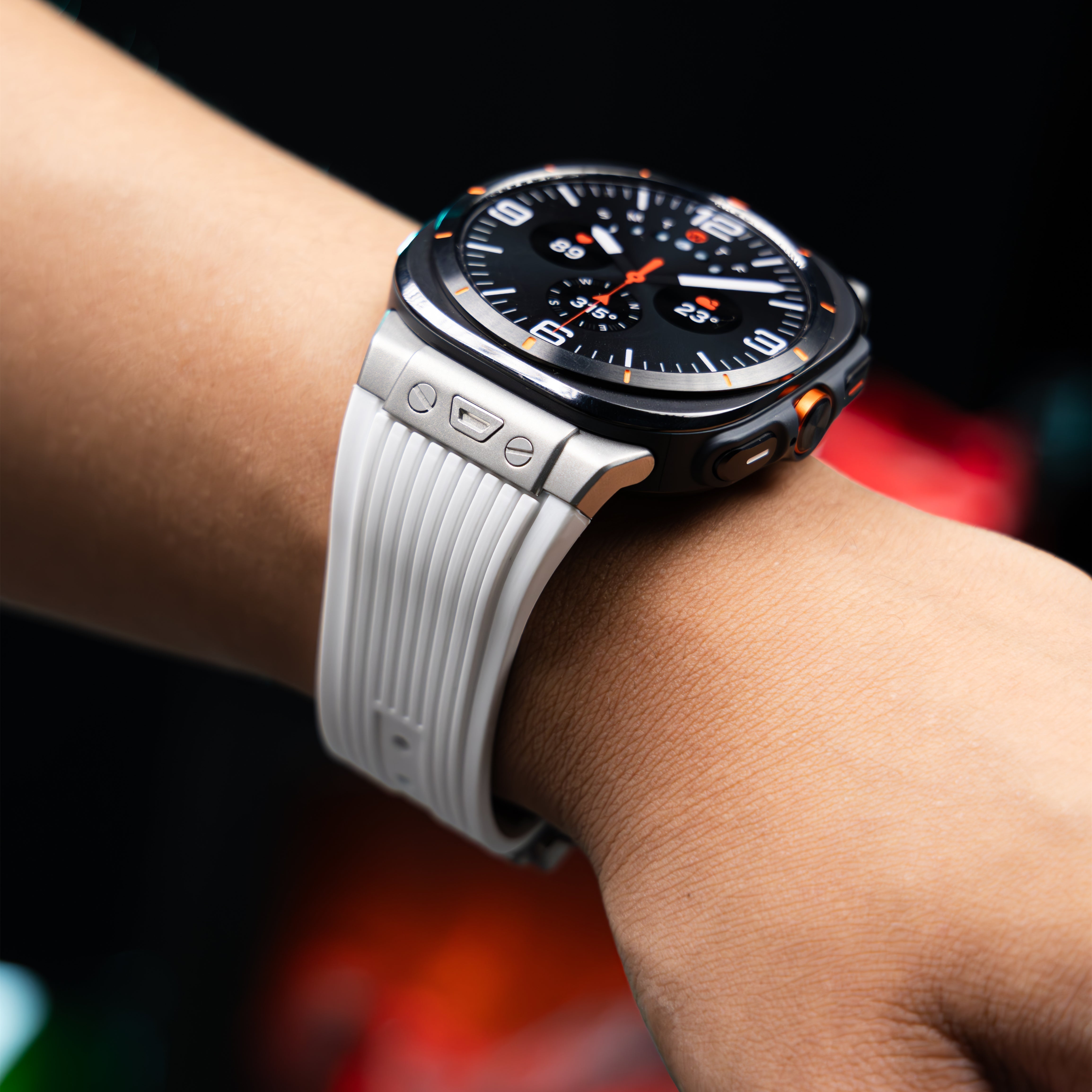 Mavero | Streamlined Silicone Strap For Samsung Watch Ultra