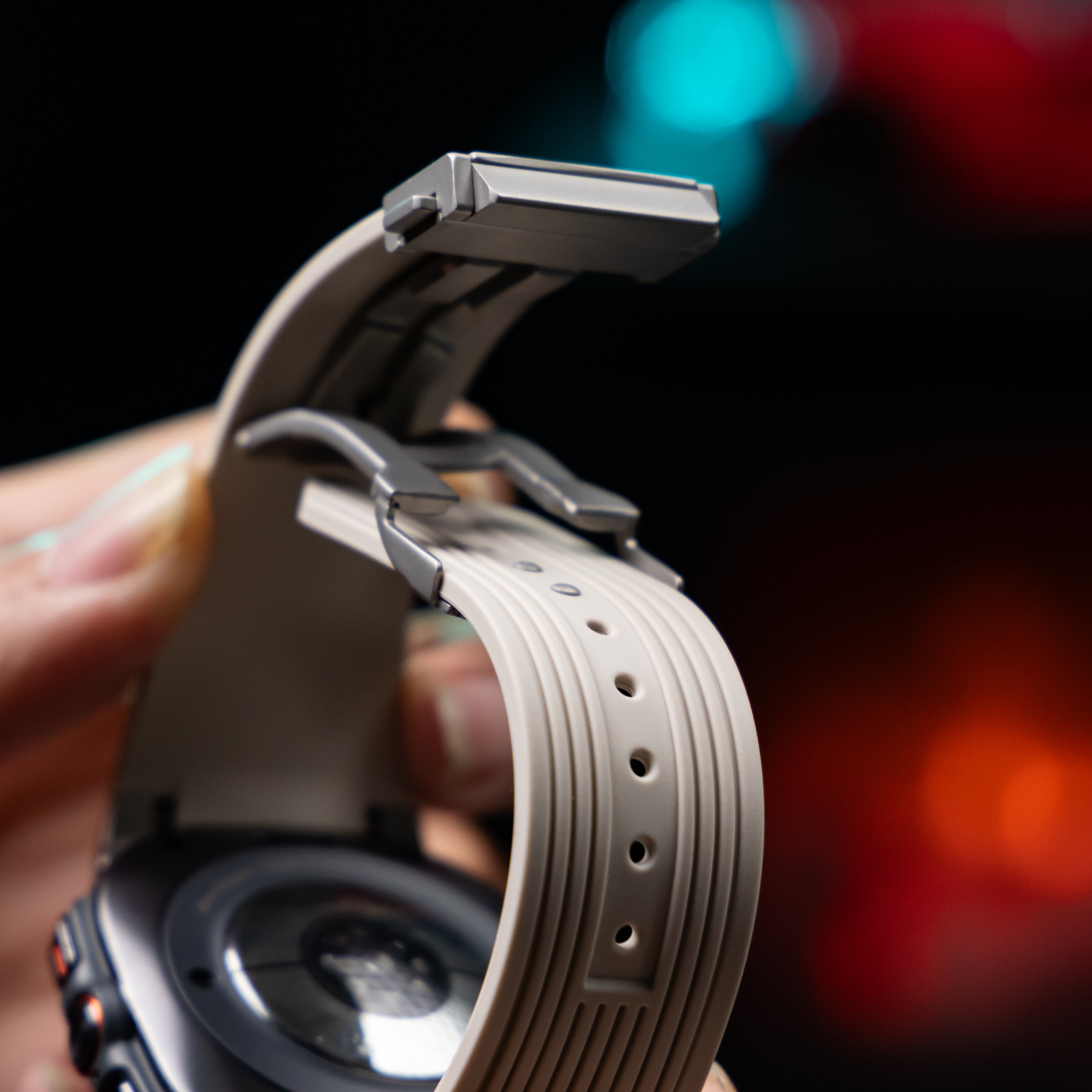 Mavero | Streamlined Silicone Strap For Samsung Watch Ultra