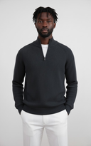 Men’s Mock-Neck Zip Pullover
