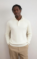 Men’s Stand-Collar Knit Pullover