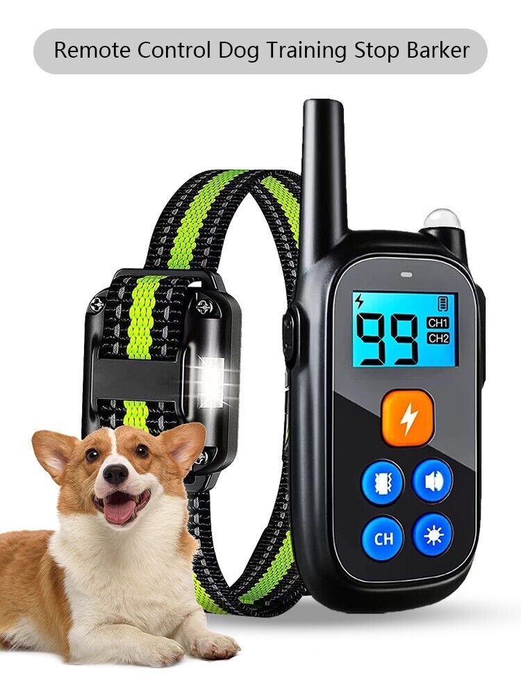 Skuggor Remote Control Anti Bark E Collar For Dog Training