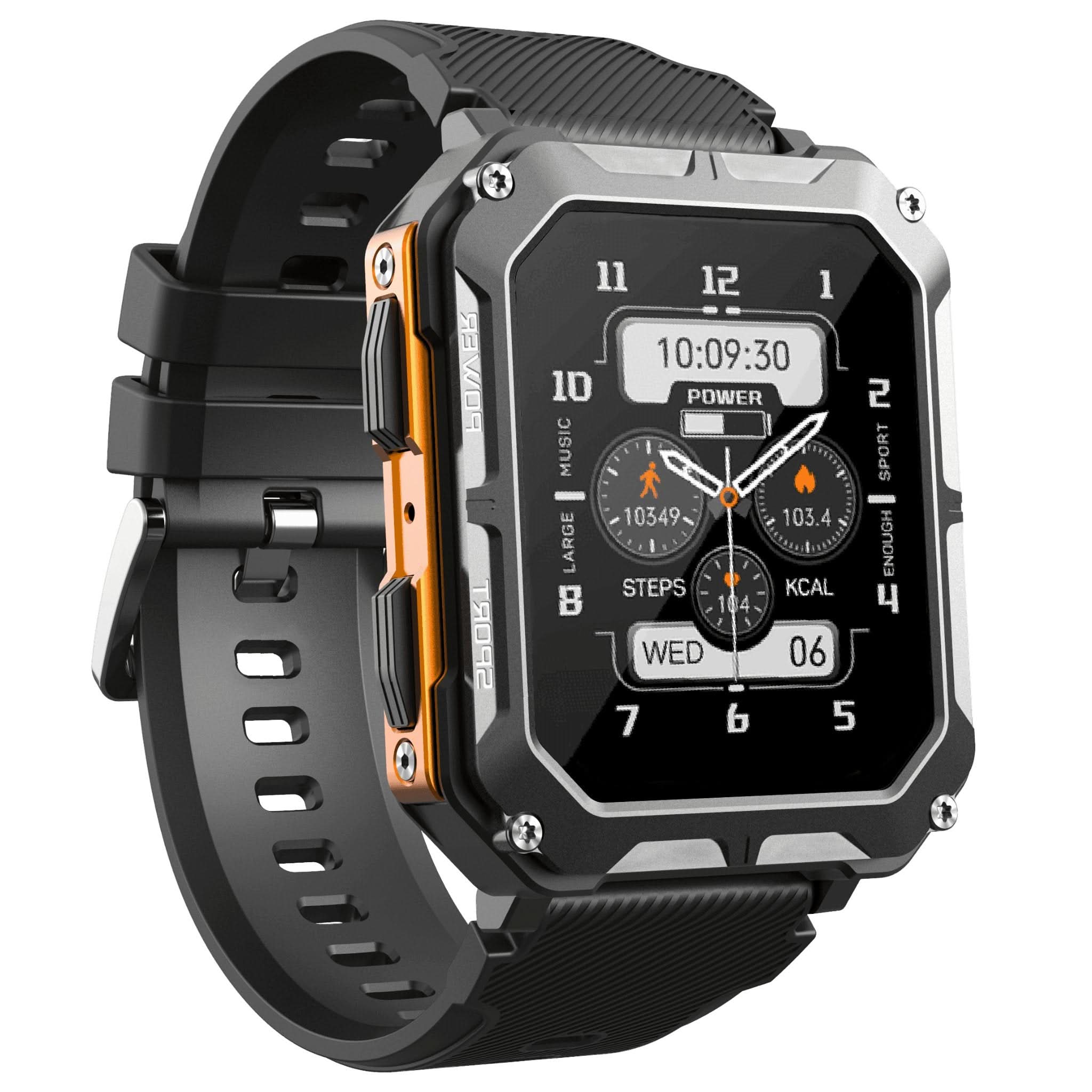 Skuggor IronPulse Rugged Smartwatch ArmorForge Edition Series
