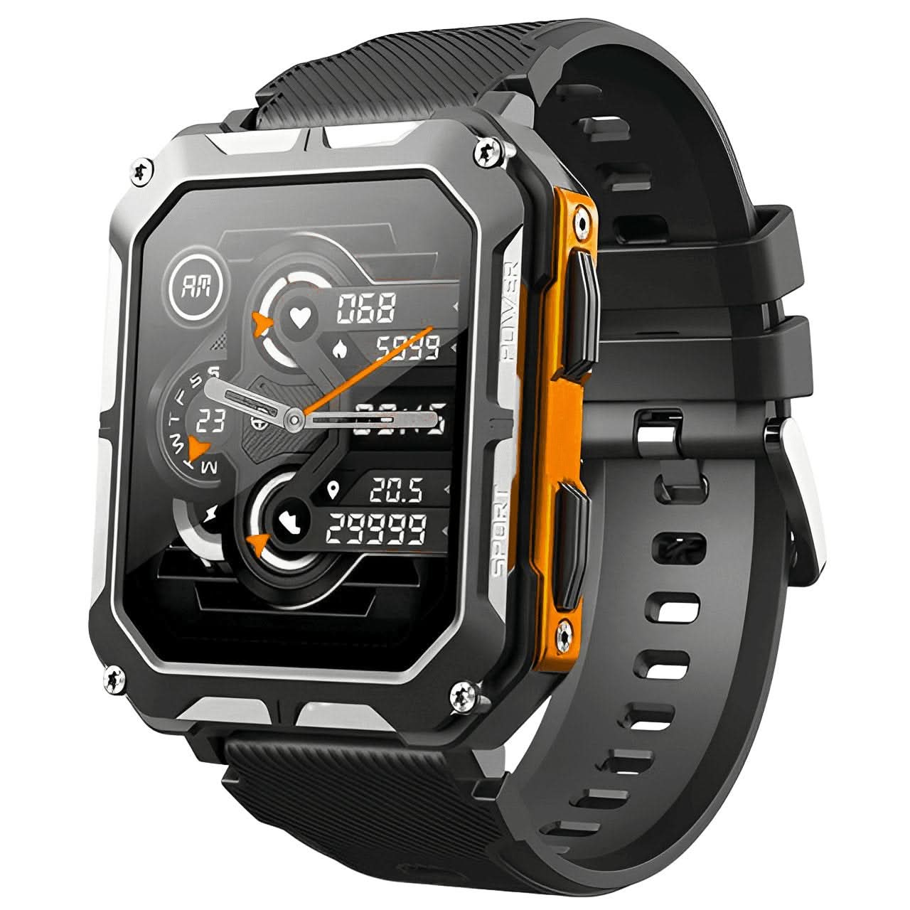 Skuggor IronPulse Rugged Smartwatch ArmorForge Edition Series