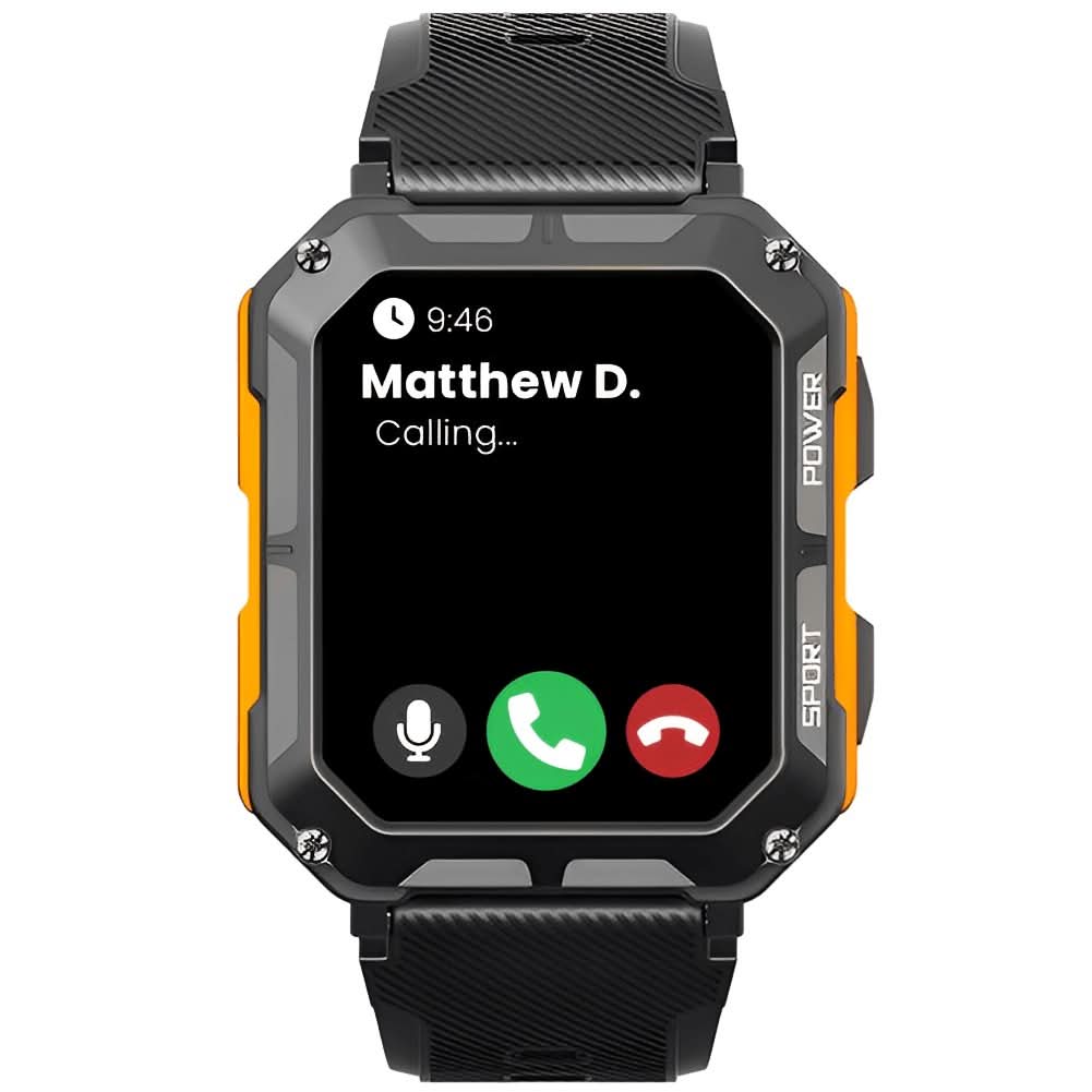 Skuggor IronPulse Rugged Smartwatch ArmorForge Edition Series