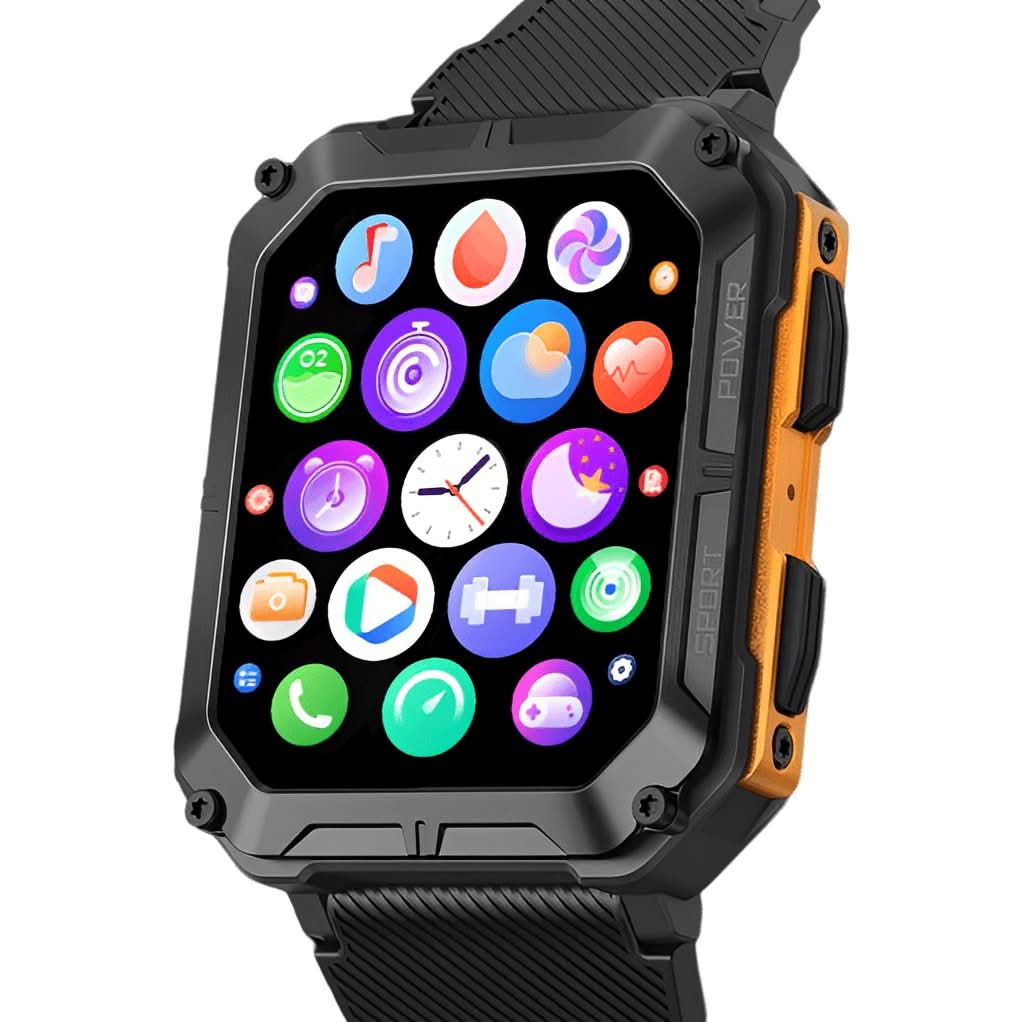 Skuggor IronPulse Rugged Smartwatch ArmorForge Edition Series