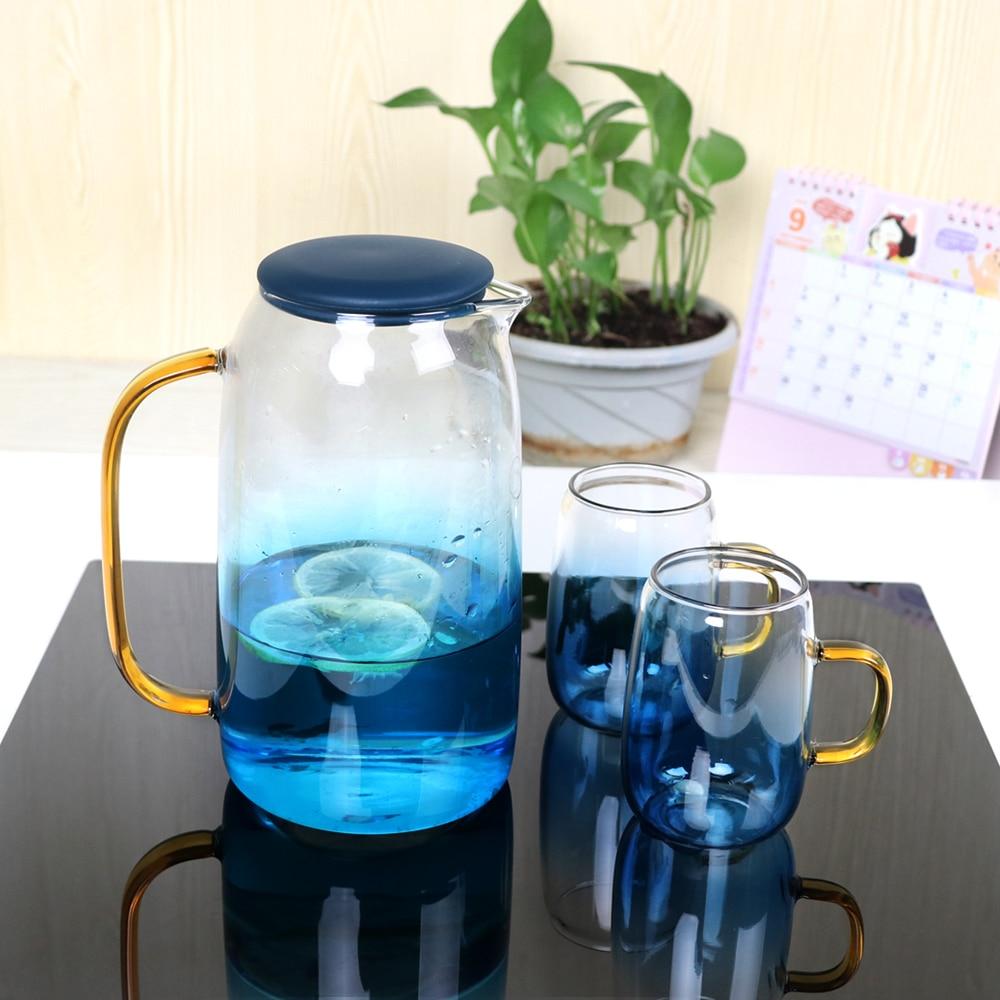 Azure Ombre Glass Pitcher Set | Skuggor