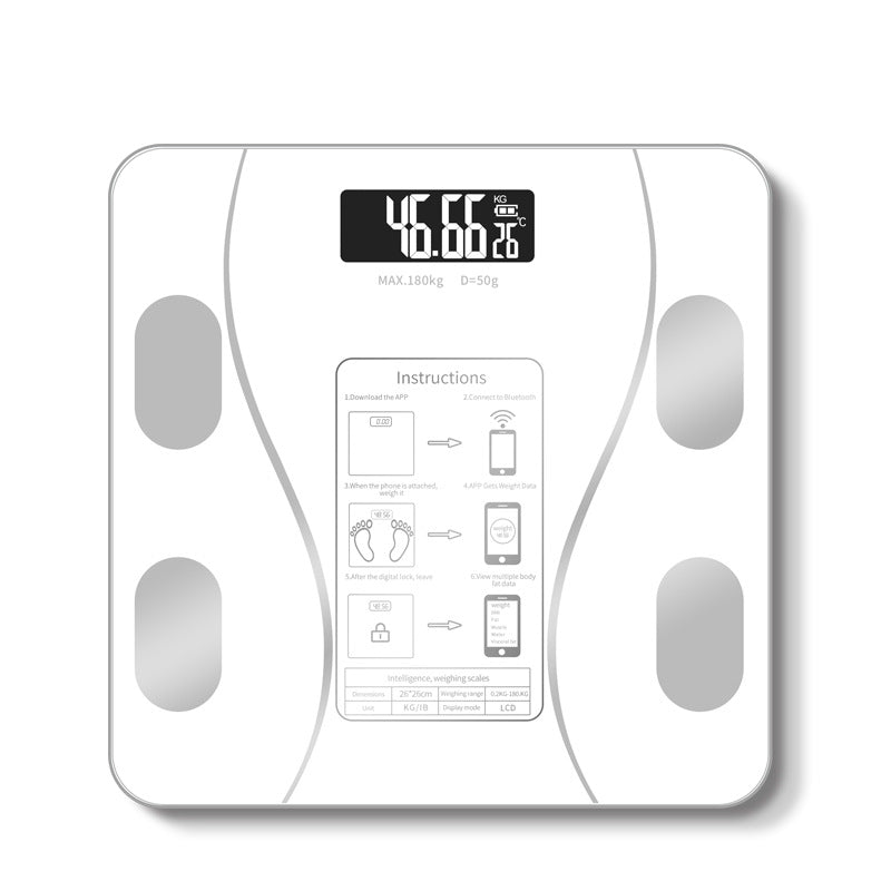 Skuggor Smart Scale With Body Analysis And App Sync AeroScale