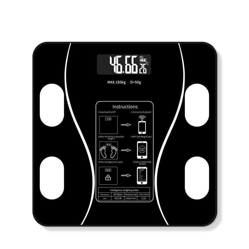 Skuggor Smart Scale With Body Analysis And App Sync AeroScale