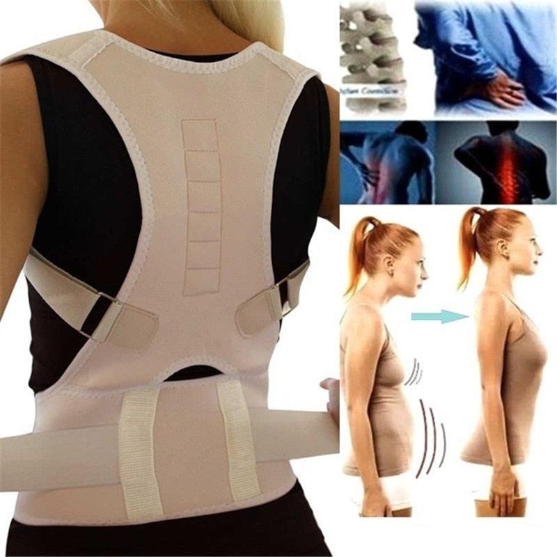 Skuggor Magnetic Backrest ZenPosture Back Support For Upright Posture