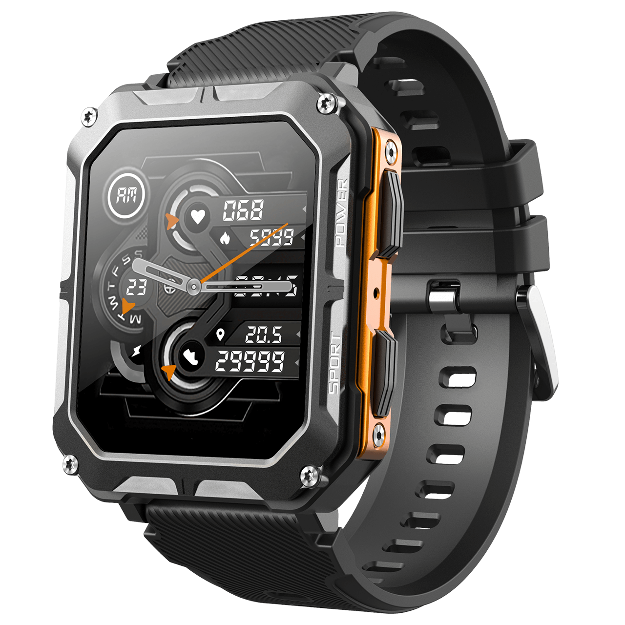 Skuggor Durable Modern Smart Watch Built For Rugged Environments