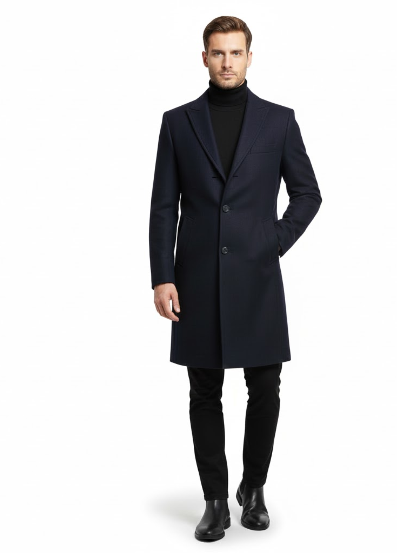 Men’s Langford Wool-Blend Coat