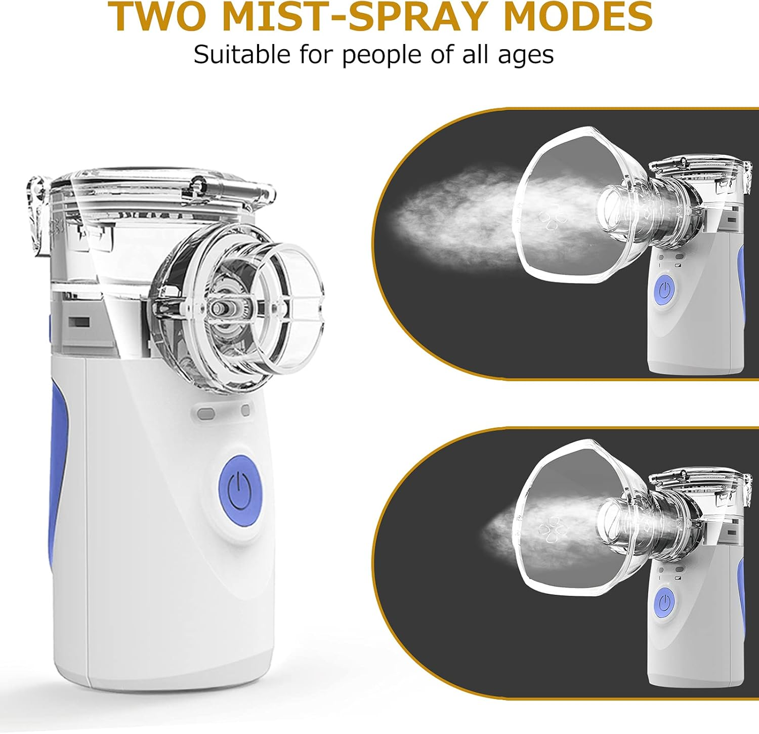 Skuggor Compact Portable Handheld Nebulizer Device For Home Use