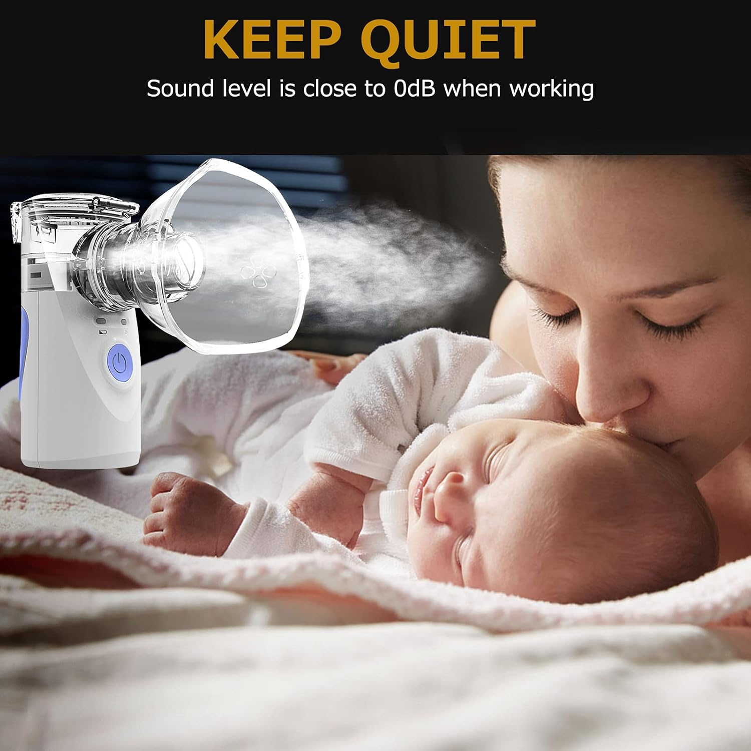 Skuggor Compact Portable Handheld Nebulizer Device For Home Use
