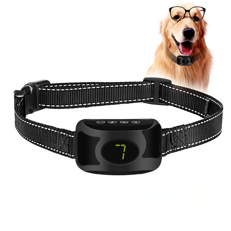 Skuggor Rechargeable Bark Collar With Adjustable Sensitivity And Training Modes