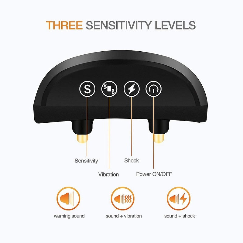 Skuggor Rechargeable Bark Collar With Adjustable Sensitivity And Training Modes