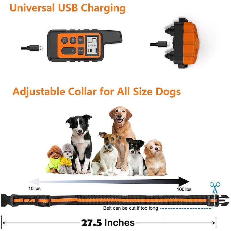 Skuggor ApexGuard AdvancedPro Rechargeable Waterproof Dog Training Collar
