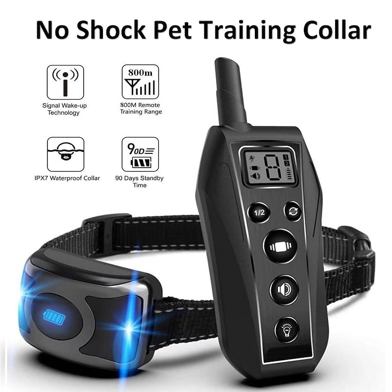 Skuggor CalmPath No Shock Dog Training Collar With Remote Control