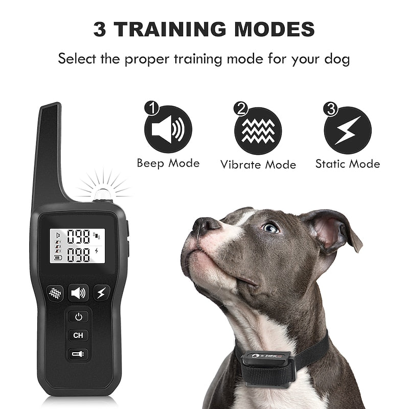 Skuggor Premium Dog Training Collar With Remote and Flashlight