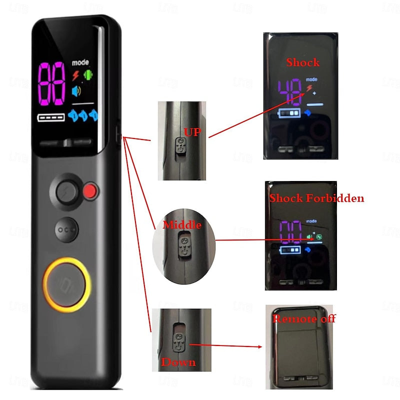 Skuggor Smart Dog Training Collar With Remote Control System For Pets