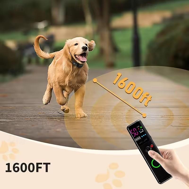 Skuggor Smart Dog Training Collar With Remote Control System For Pets