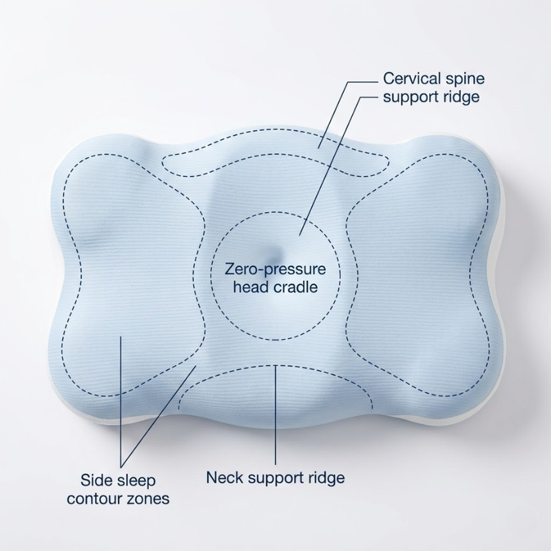 Skuggor Cloud Memory Foam Pillow