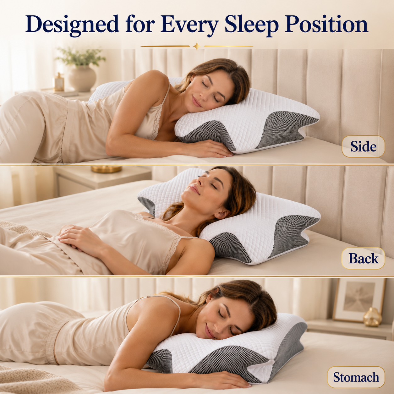 Skuggor 2-in-1 Ergonomic Memory Foam
