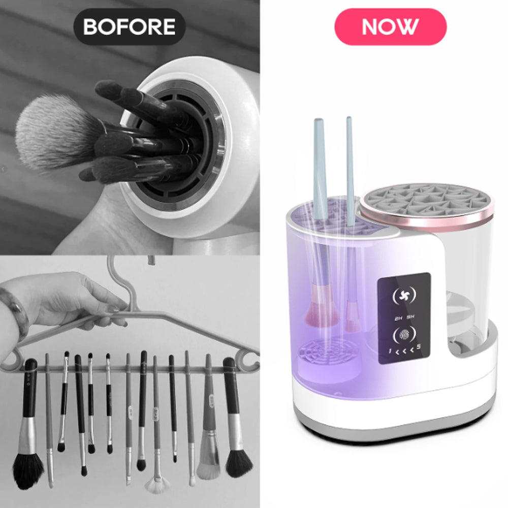Skuggor Upgraded Rechargeable Electric Makeup Brush Cleaner