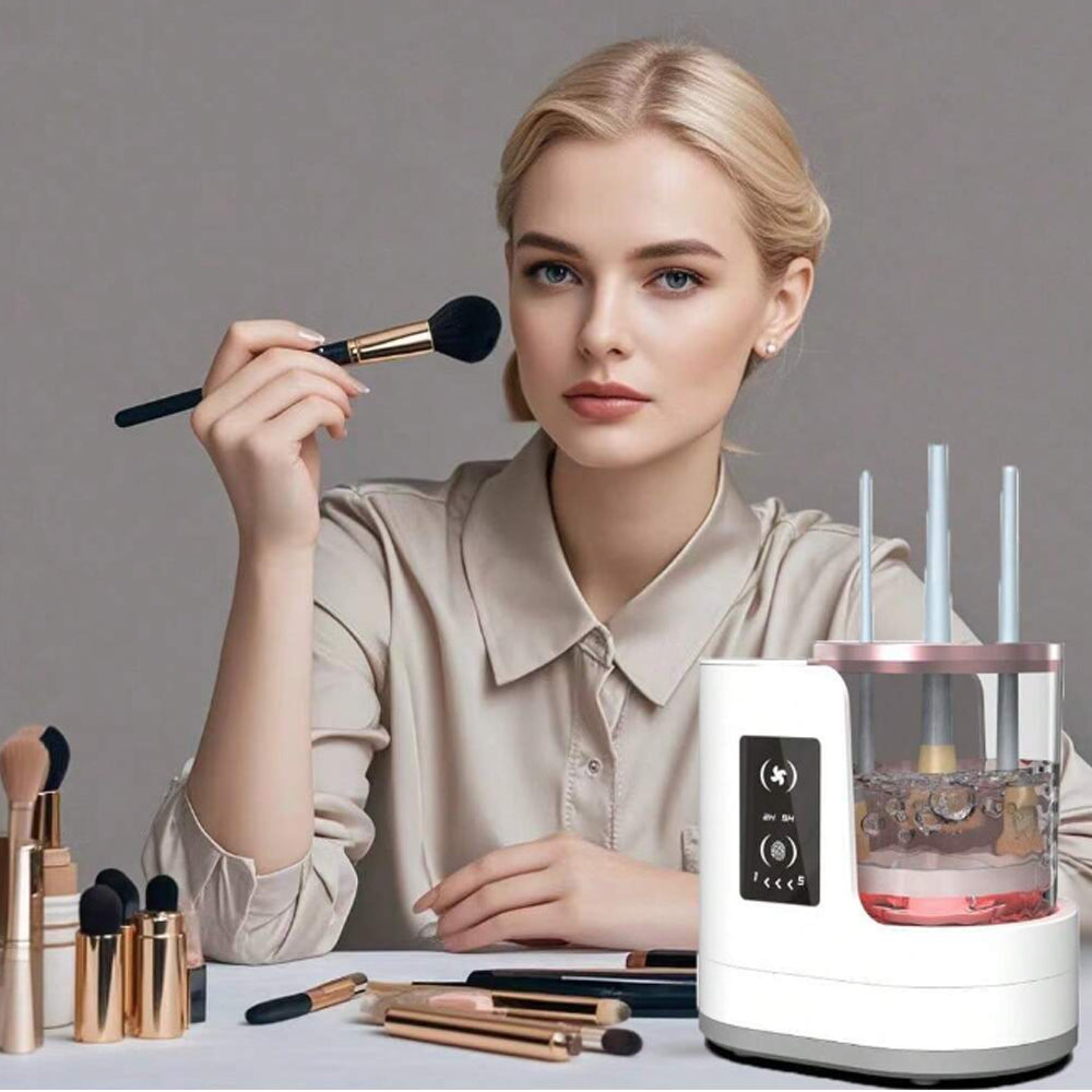 Skuggor Upgraded Rechargeable Electric Makeup Brush Cleaner