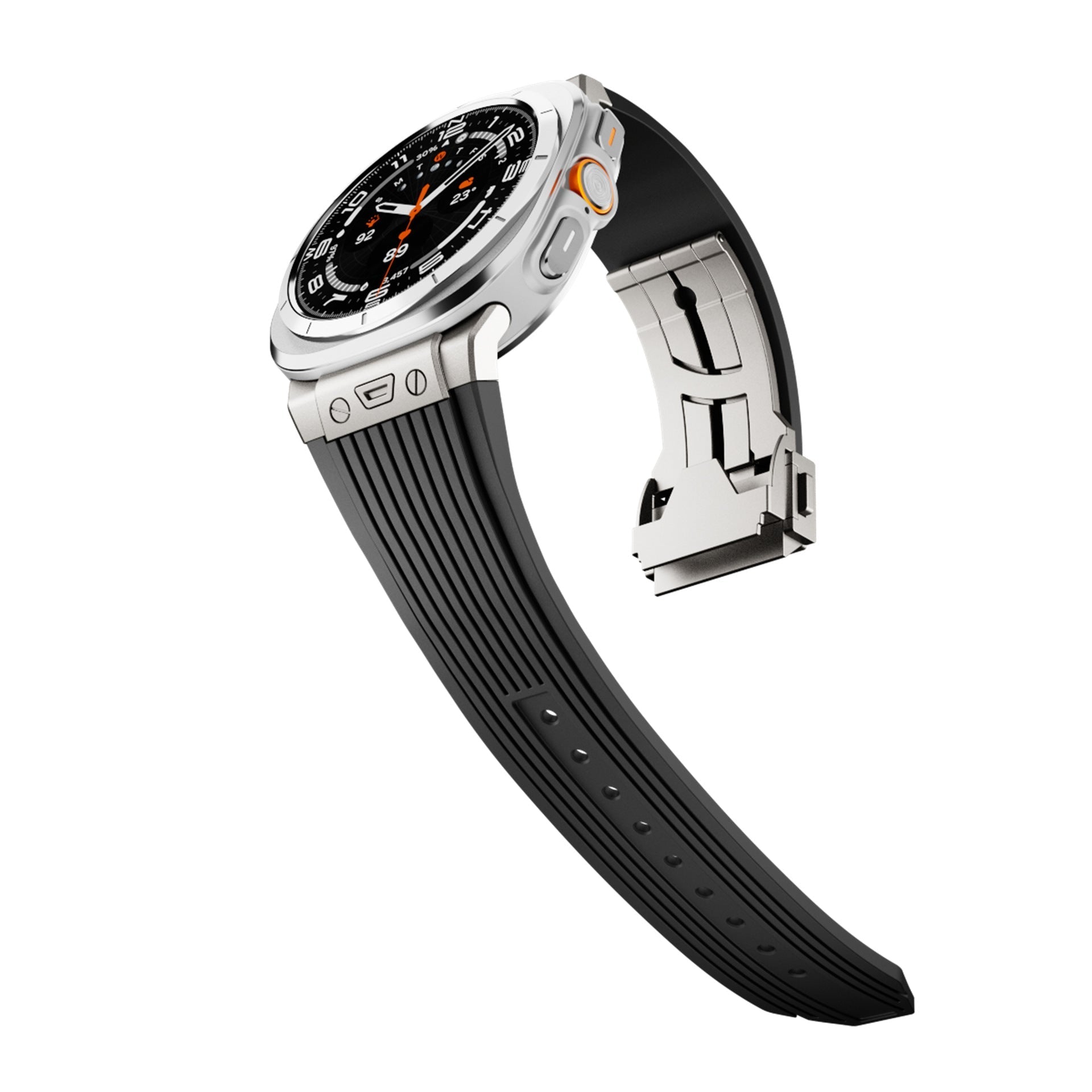 Mavero | Streamlined Silicone Strap For Samsung Watch Ultra