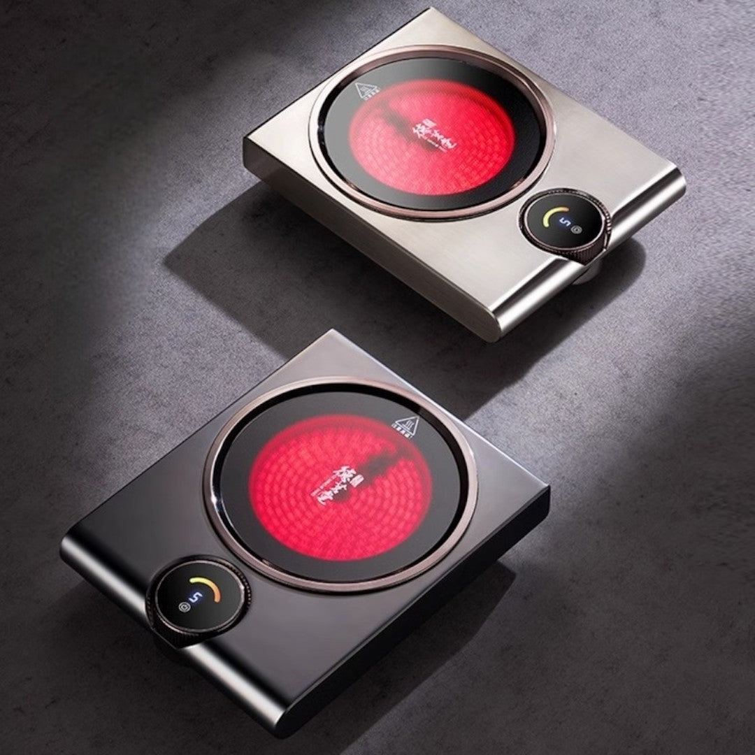 Skuggor NovaGlow Electric Ceramic Hot Plate By NebulaTech Pro