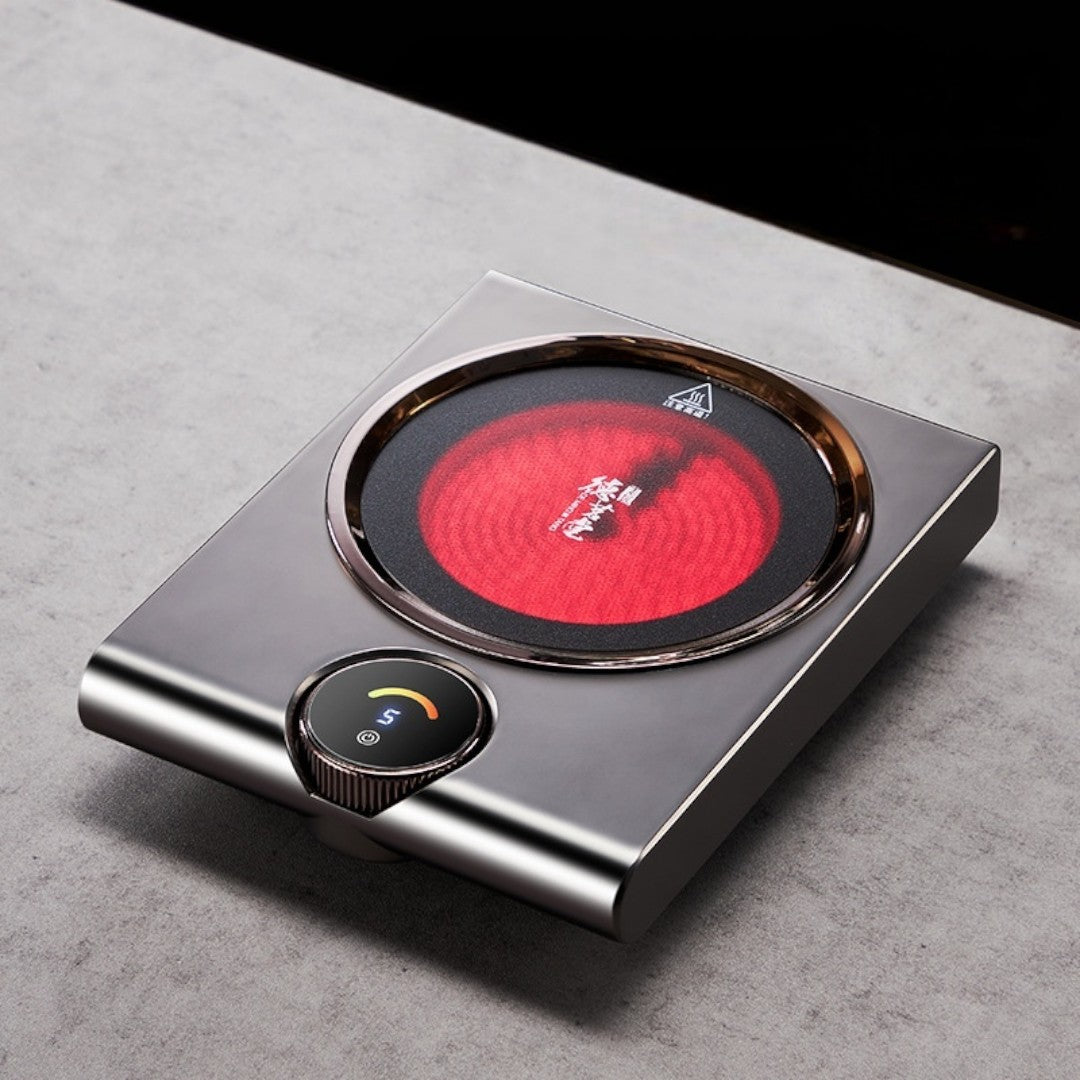 Skuggor NovaGlow Electric Ceramic Hot Plate By NebulaTech Pro