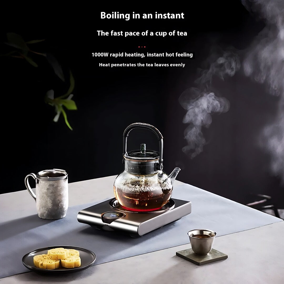 Skuggor NovaGlow Electric Ceramic Hot Plate By NebulaTech Pro