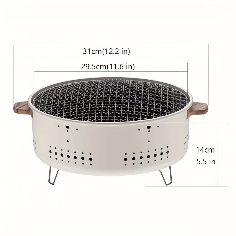 Skuggor Portable Smokeless Electric Grill For Outdoor Grilling