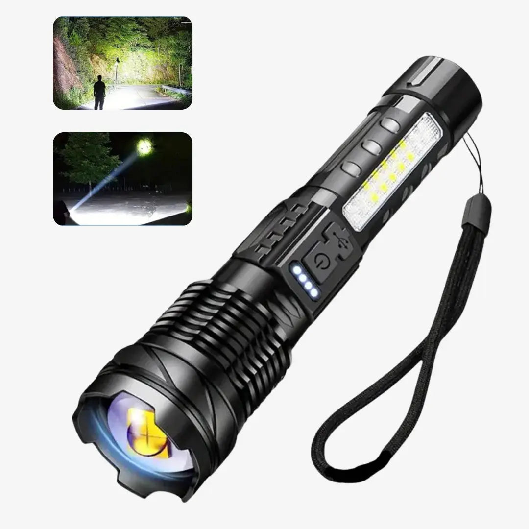 Skuggor VoltForge Military Flashlight 5000 Lumens, BrightCore