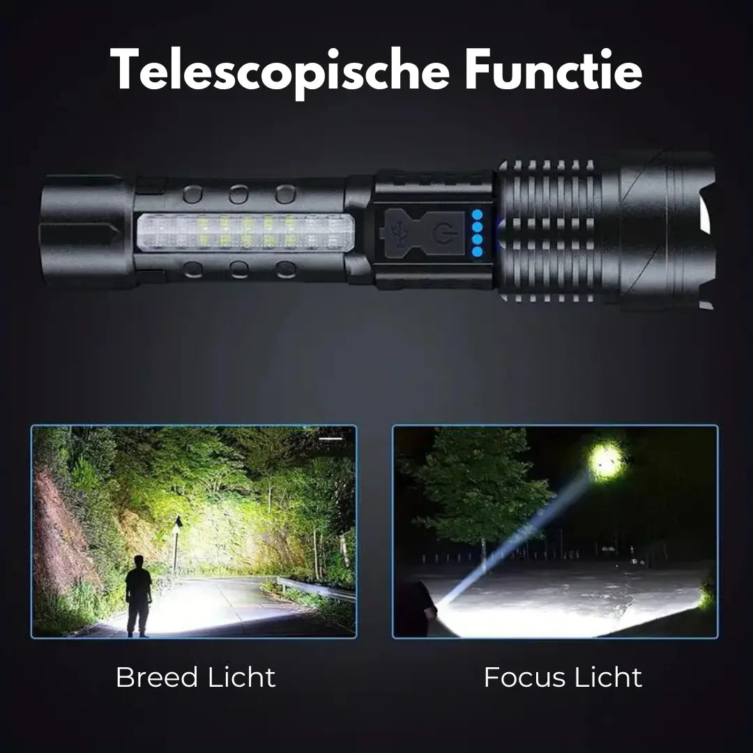 Skuggor VoltForge Military Flashlight 5000 Lumens, BrightCore