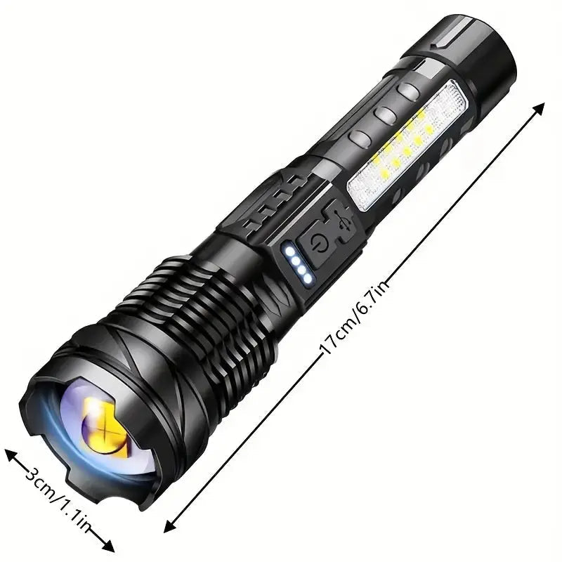 Skuggor VoltForge Military Flashlight 5000 Lumens, BrightCore