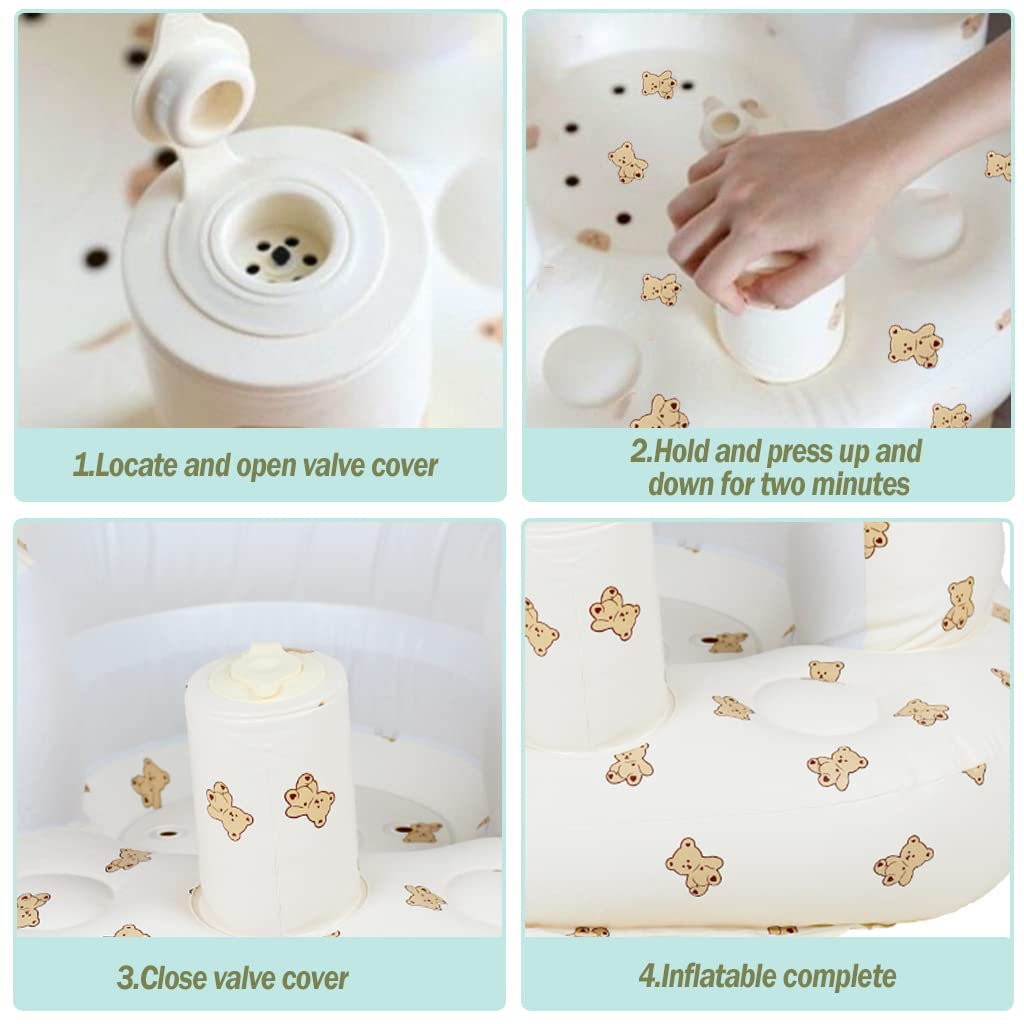 Skuggor Inflatable Baby Seat for Easy Seating and Playtime