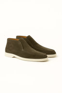 Men’s Suede Ankle Loafers